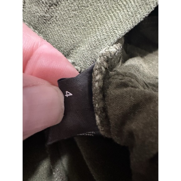 High Rise Green Jeans - Picture 6 of 7